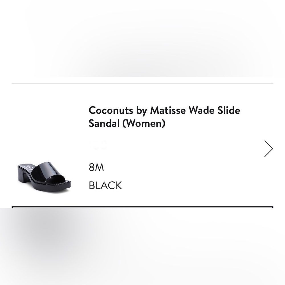 Beach by matesse black sandals